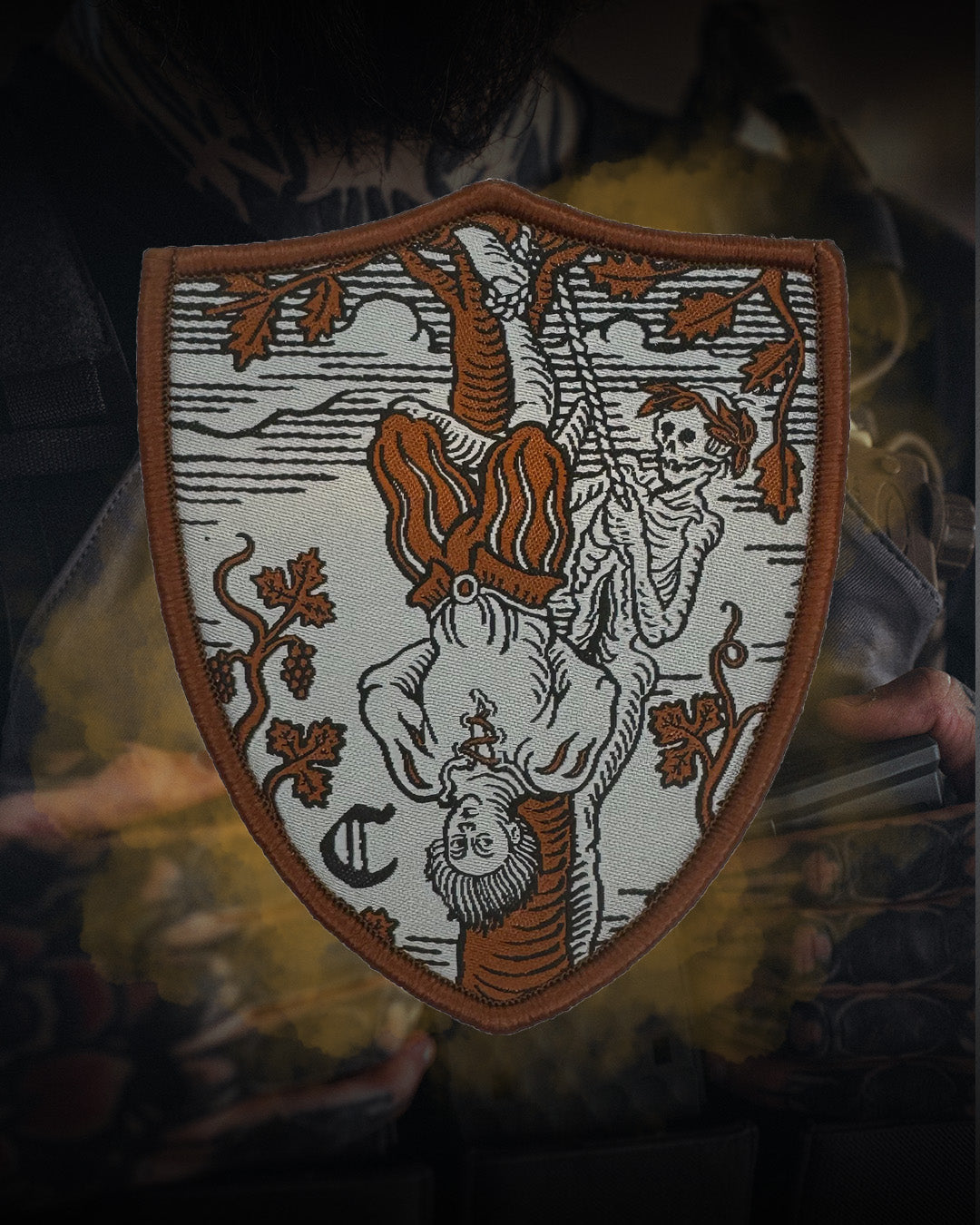 Der Gehängte - limitiert 50 - ironburn - Patch
