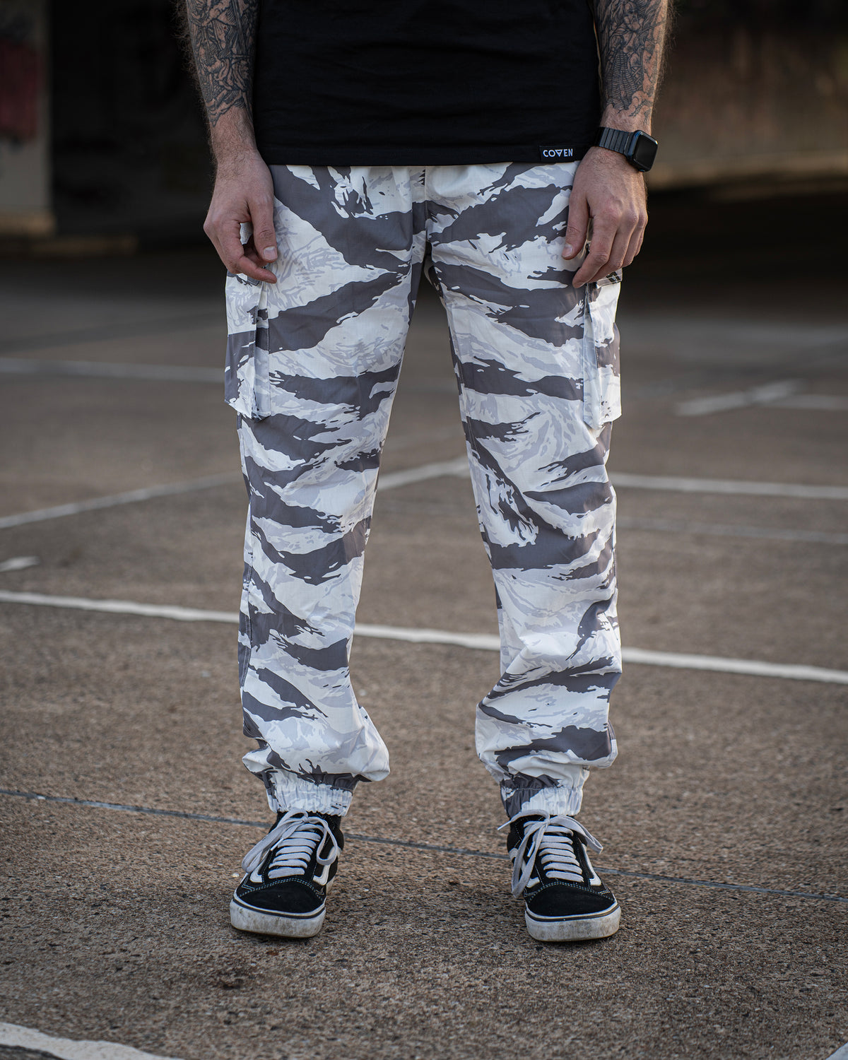 Combat Joggers - Tigerstripe Arctic – Ansicht 1
