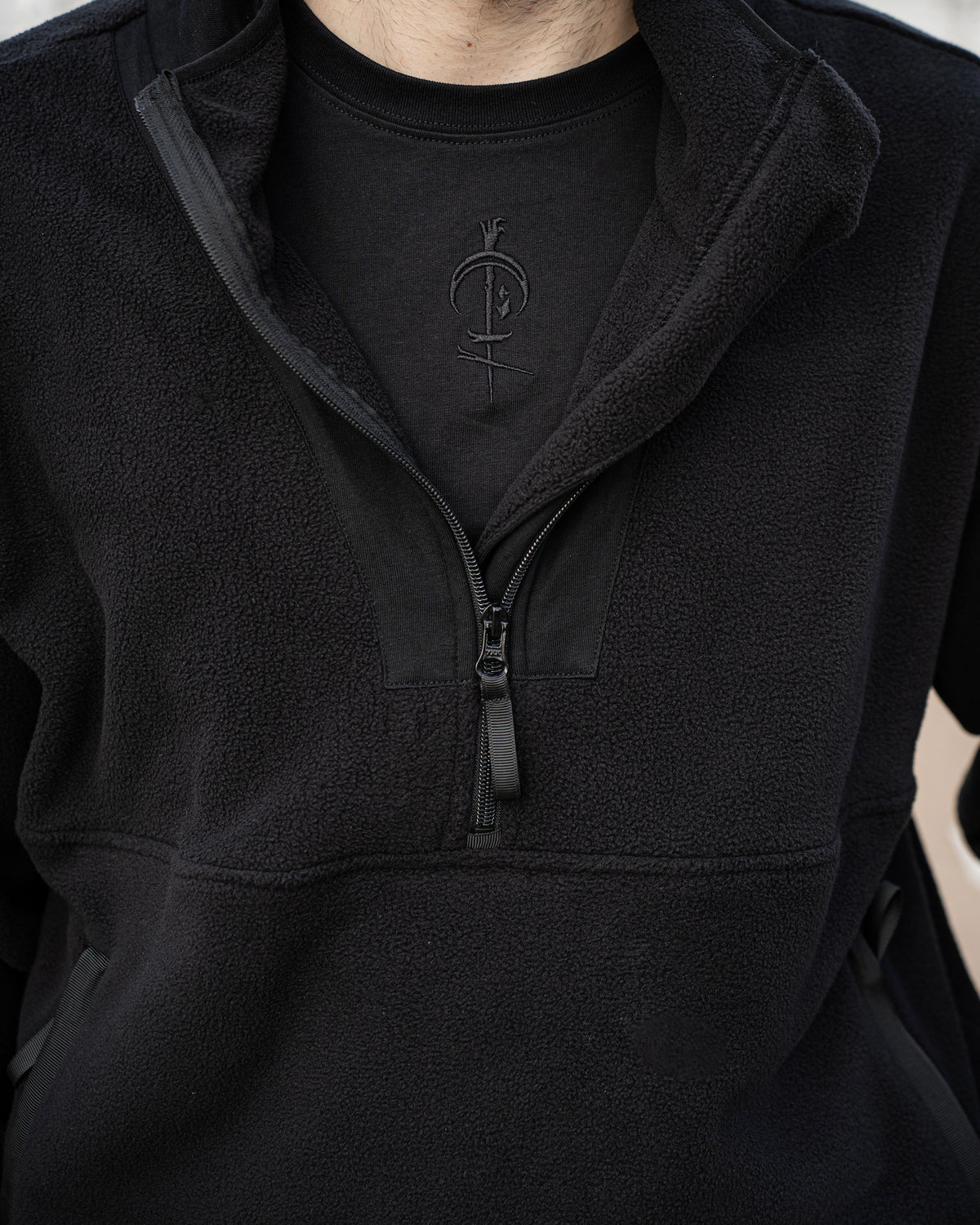 Iscariot – Oversize 1/2 Zipper – Ansicht 4