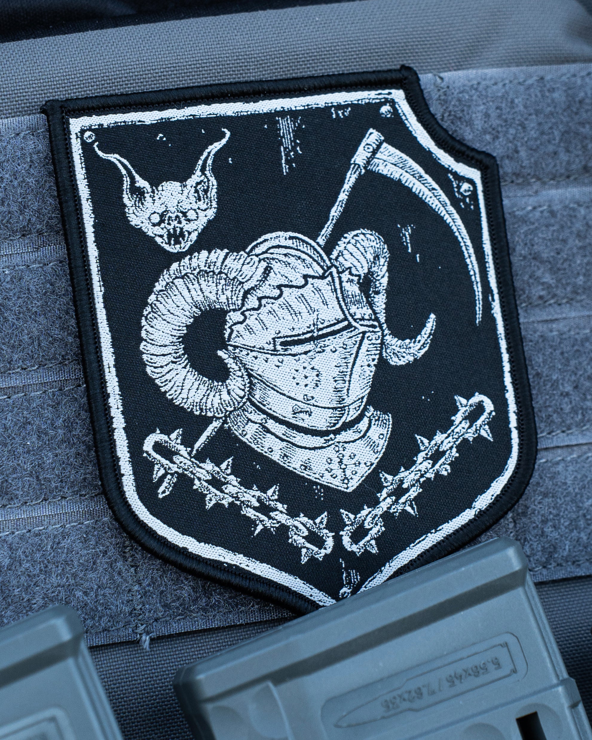 COVEN Patch Die Sensenwacht, am Plate Carrier