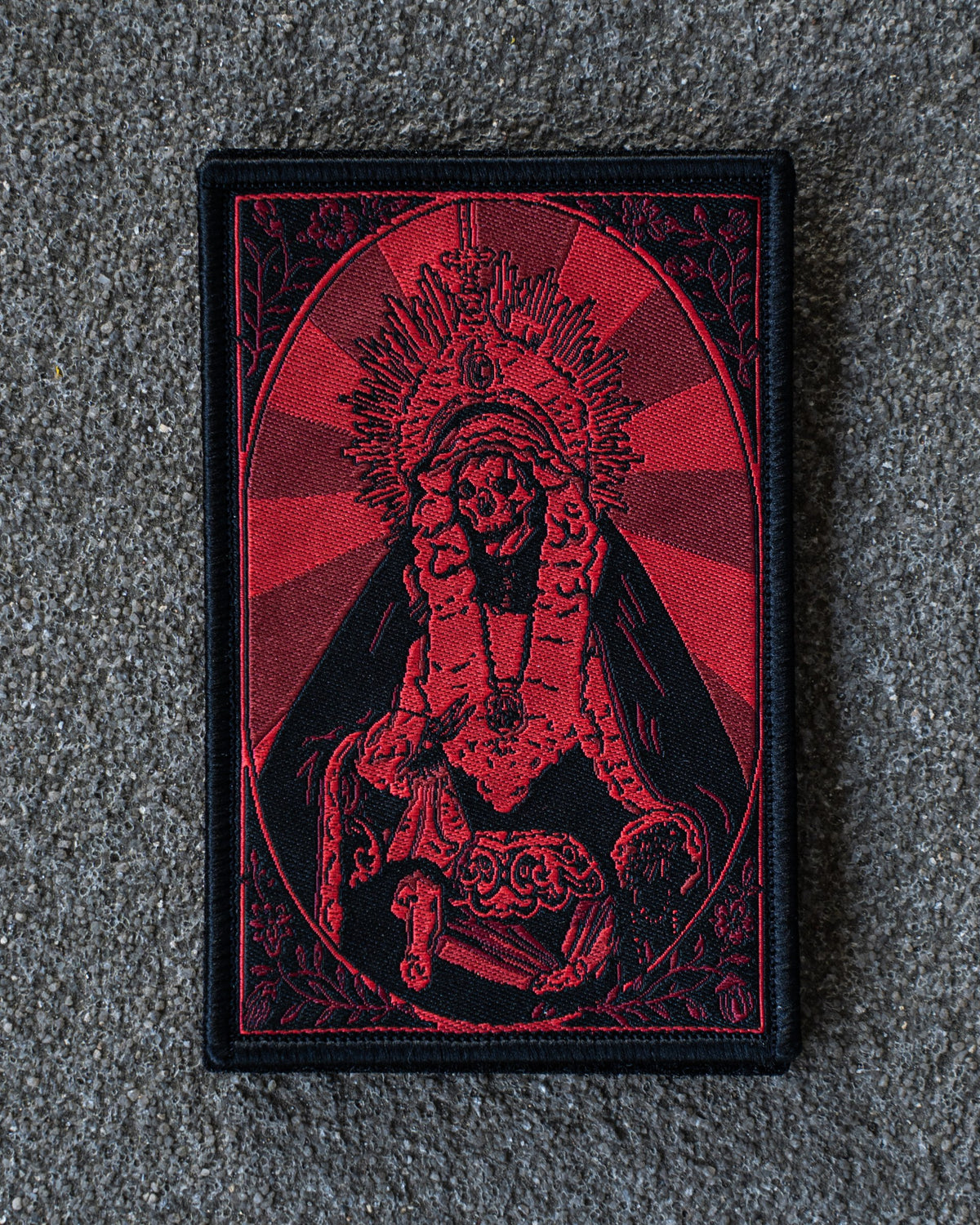 Santa Muerte Patch, Blutzauber Edition, Detailansicht