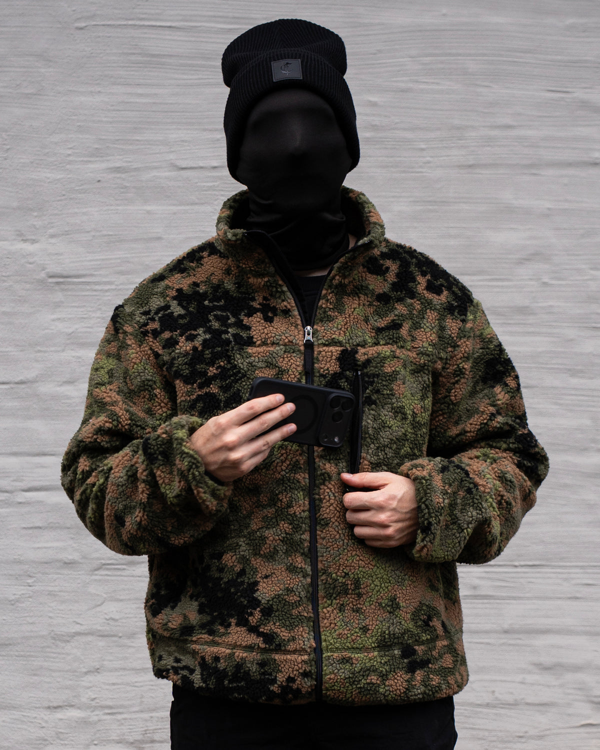 The Snugg Sherpa Jacket flecktarn – Ansicht 2