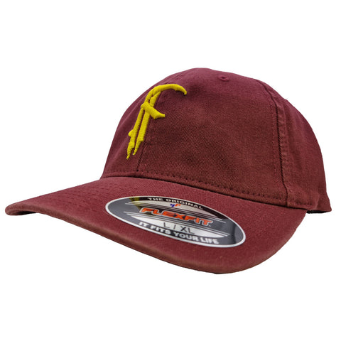 Dad Hat / Cap - "F" - ltd. Edition - crimson doom