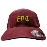 Dad Hat / Cap - "FPC" - ltd. Edition - crimson doom