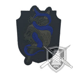 Snake 'n' Roll - thin blue line PVC Patch